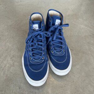 Vans Crockett High Decon Canvas Blue/White | size 12 | Used, good condition